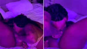 Ebony BIG BOOTY Ménage a Trois  thumbnail