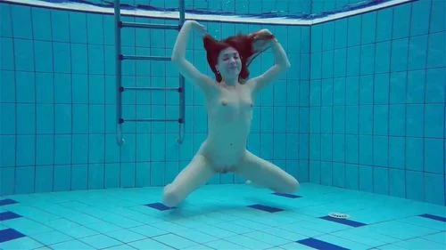 russian, fetish, sexy tits, Underwater Show