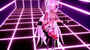 MMD Futanari Sex Dance küçük resim