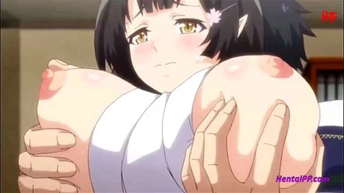 big tits, hentai anime, blowjob, hentai