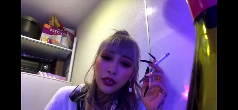 Mana Izumi Smoking 7