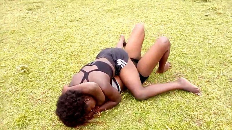 Females wrestling Females wrestling
