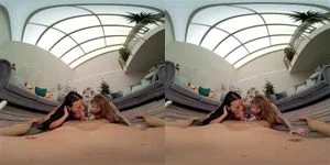 VR Blowjob in the Lobby