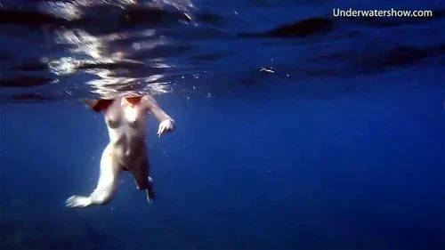 bikini, big tits, euro, Underwater Show
