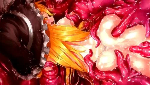tentacle hentai, touhou project, tentacle, anal