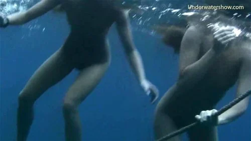 Underwater Show, threesome, xxxwater, underwater