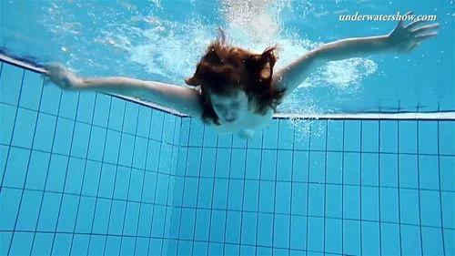 underwater, solo, pool girl, poolside