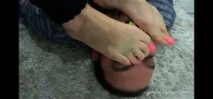 Human footstool thumbnail