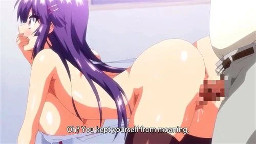 hentai anime, blowjob, cumshot, big tits