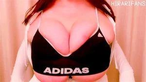 Bras, Shirts, & Outfits Teasing Huge Soft Tits w/ Cleavage thumbnail