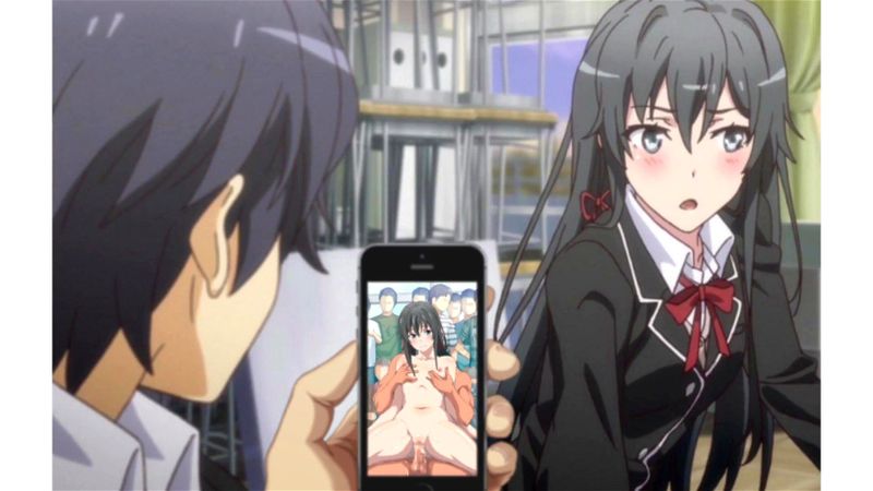 Oregairu porn