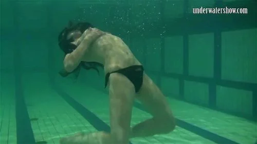 professional, bikini, russian, Underwater Show