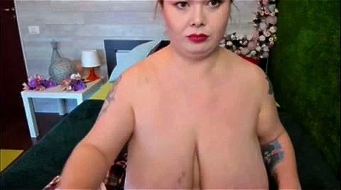 bbw, redhead, big tits, huge boobs