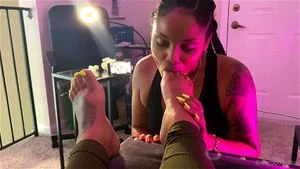 Bbw Ebony Toe Sucking - Watch Ebony toe sucking - Gay, Ebony, Lesbian Porn - SpankBang