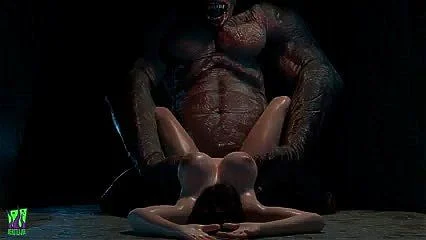 Resident Evil: Jill Gets Monster Cock (Literally)