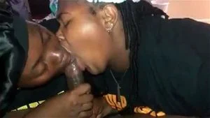 BBW Ebony Blowjob thumbnail