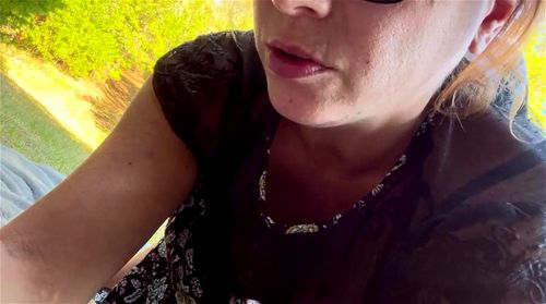Orgasm Face porn video – Fucking again in the park