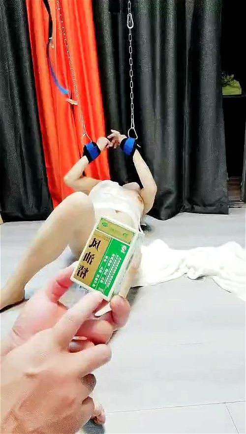 Cruel painful femdom action with bondage, electro, needles, rubber bands, wax, and magic wand