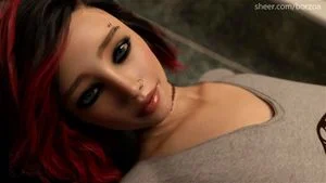 Lisa (Redhead sexy Emo girl) thumbnail