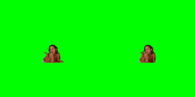 AV VR porn - greenscreen