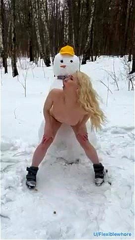 Эротический снеговик