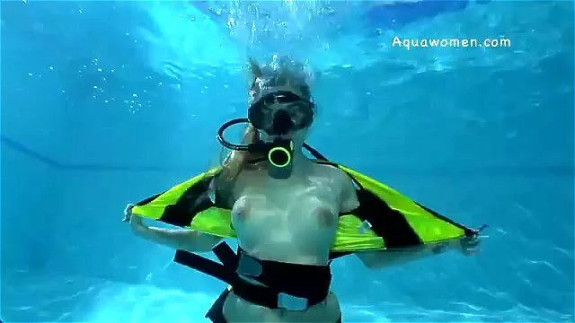 Scuba striptease