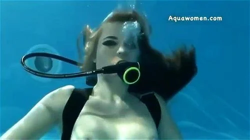 scuba, striptease, solo, underwater