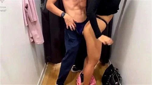 blowjob, changing room, asian, couples