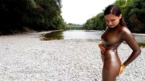 latex trixie at the river