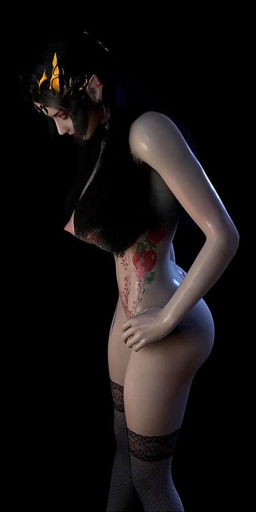 3d animation, babe, big tits, solo