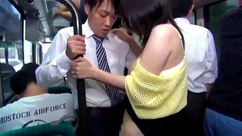 Japanese Bus: Blowjob, Doggy & Missonary Porn