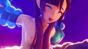 Watch mona's slime pregnant - Ahegao, Monster, 3D Hentai Porn - SpankBang