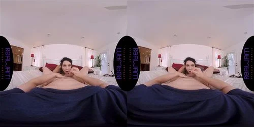 virtual reality, babe, vr, blowjob