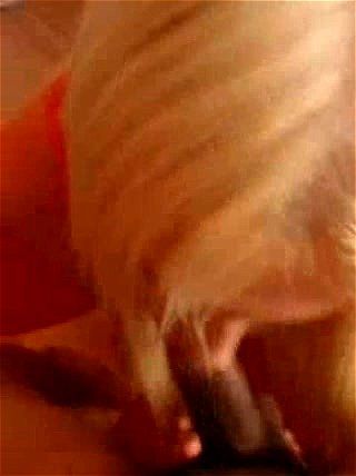 Hot blonde loves tastig cock