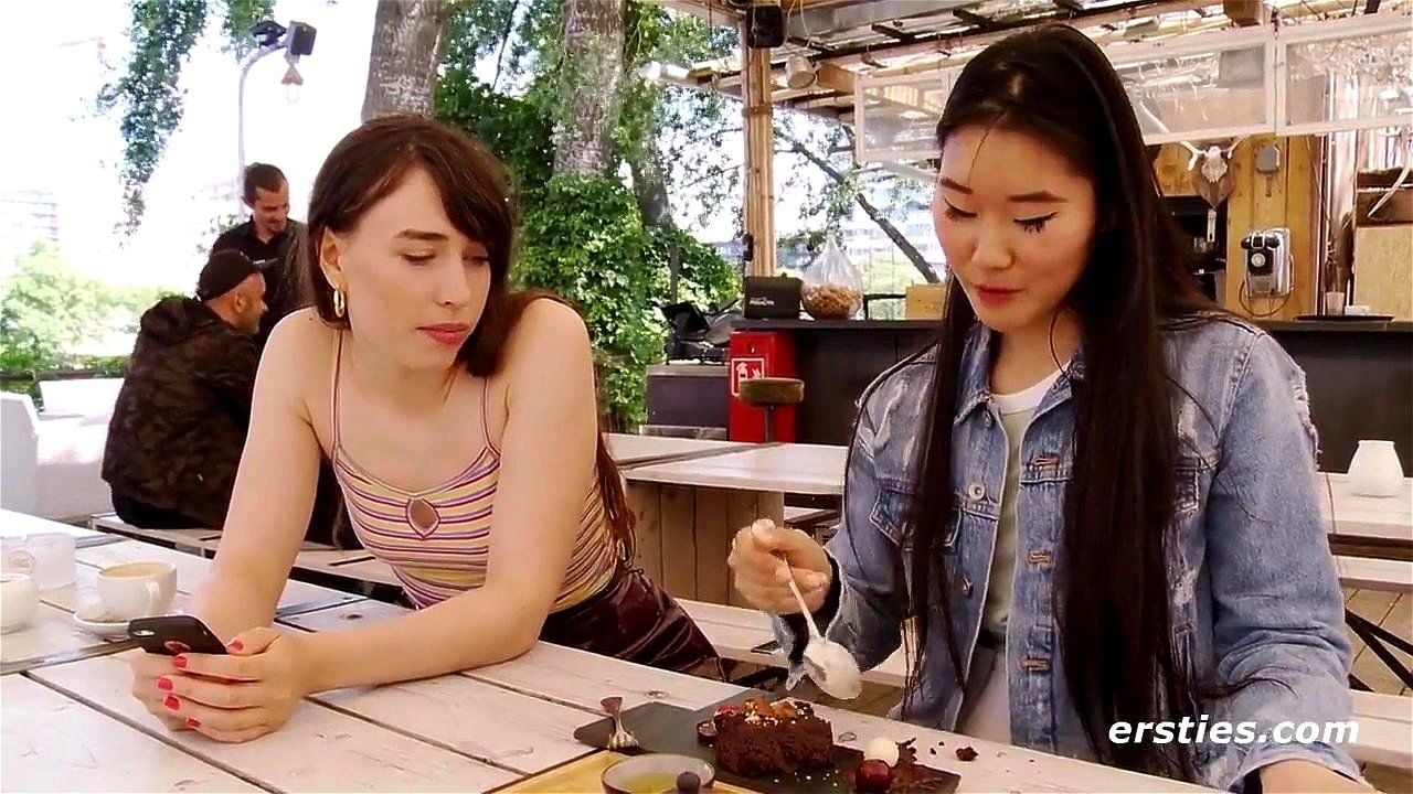 Public Lesbian Restaurant - Watch Ersties: Lesbians Couple Control Each Other's Vibrator In Public -  Babe, Toys, Pussy Porn - SpankBang