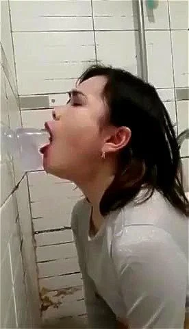 Asian dildo blow