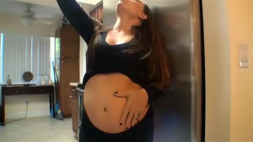 big tits, belly burp, belly bloating, amateur