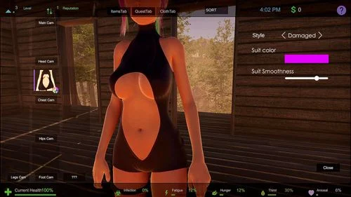3d, adult game, solo, babe
