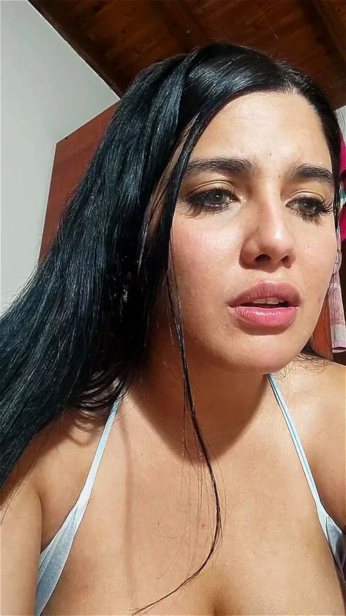 orgasm face, colombiana, cam, big dick, babe