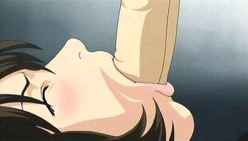 anime hentai, big tits, blowjob, hentai