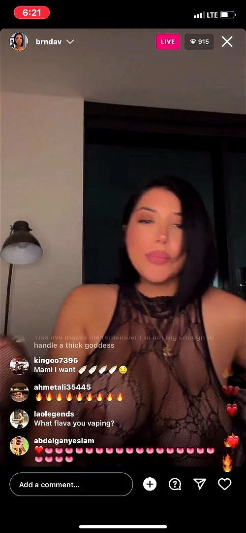 Hottest insta live