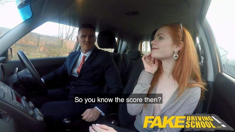 Fake Driving School Ella Huges Fails her Test on Purpose Fake Driving School Ella Huges Fails her Test on Purpose