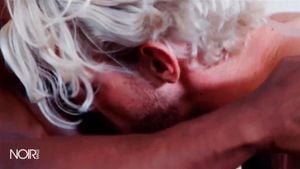 BLACK MUSCLE NoirMale - White boy gets bounded by black jock thumbnail