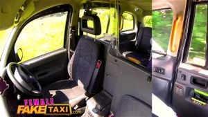 Female Fake Taxi Horny Ava Austen can't resist a big thick black cock