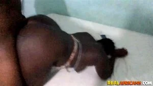 Nigerian Fuckboy Takes Big Booty Bitch Congolese Back Home!
