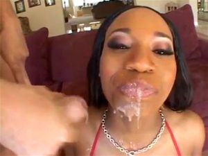 Ebony Creampie On Face - Watch Cumshot - Cumshot, Cum On Face, Ebony Porn - SpankBang