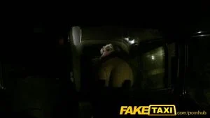 FakeTaxi Mature milf in backseat midnight fun