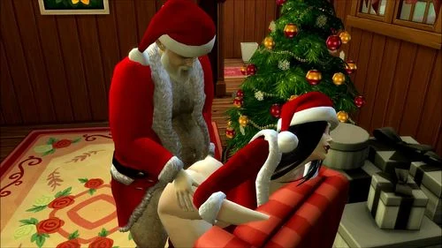 blowjob, christmas, merry christmas, the sims 4