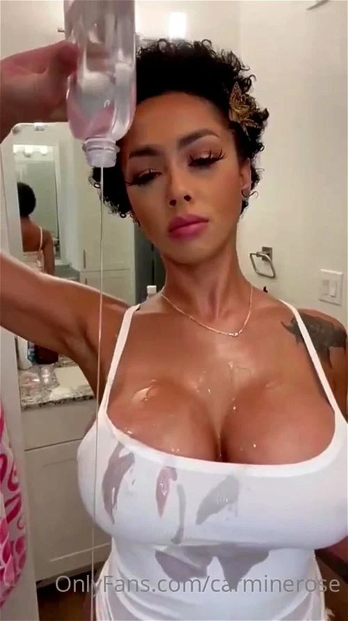 oiled big tits, big tits, babe, cam