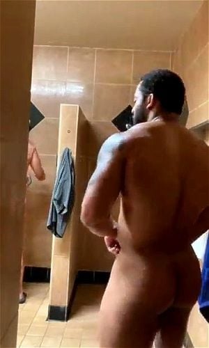 Watch Gym Shower - Gay, Interracial, Big Black Cock Porn - SpankBang